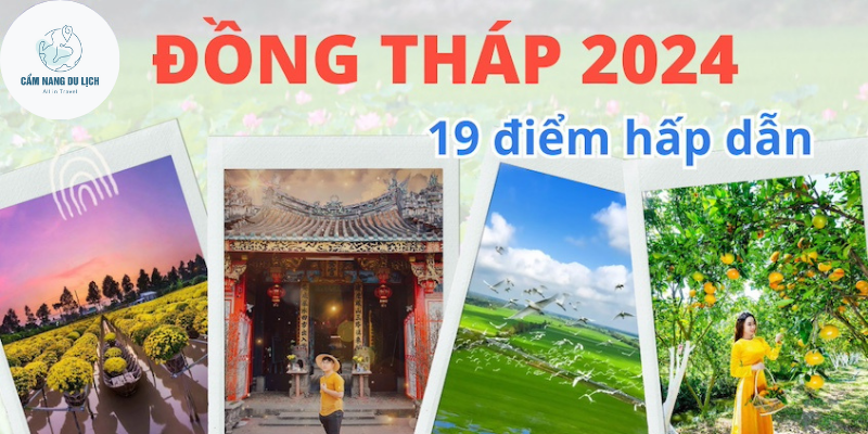 Tổng hợp 19 địa điểm du lịch Đồng Tháp nổi tiếng nhất 2024